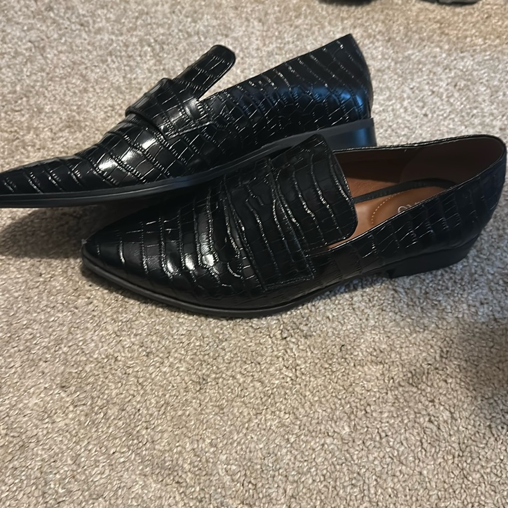 Franco sarto black shoes great condition